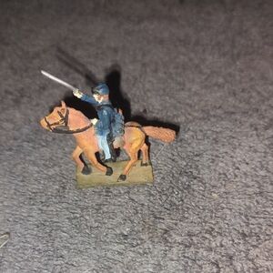 Vintage Toy Soldier on Horseback